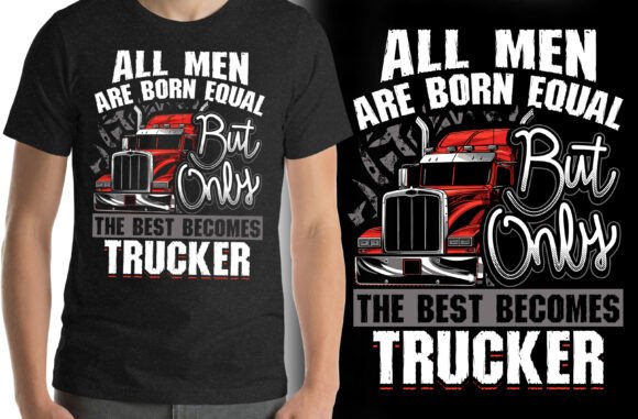 All Men Are Born Equal Trucker T Shirt Review