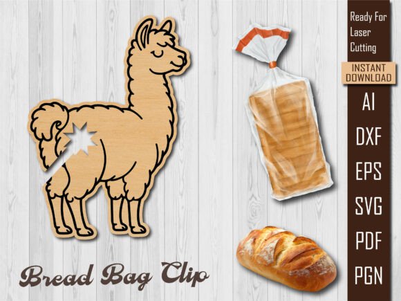 Alpaca Bread Clip SVG: Cute, Functional, and Ready for Real Embroidery?