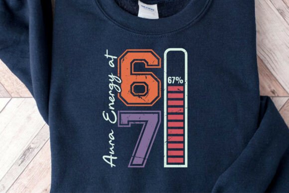 Aura Energy 67 Shirt, Funny Meme Gen Alp