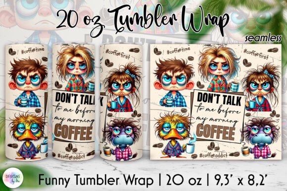 Coffee Lover Sarcastic Tumbler Wrap Review for Real Embroidery Projects