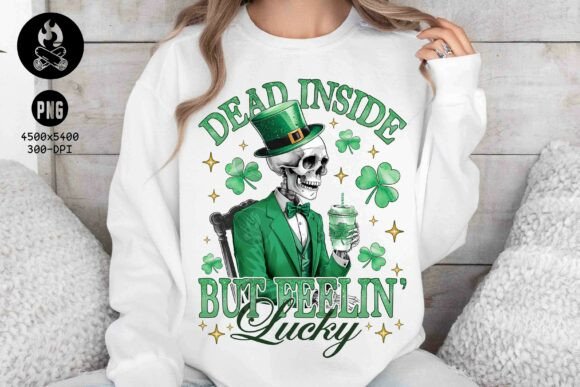 Dead Inside Feelin’ Lucky St Paddy PNG Review