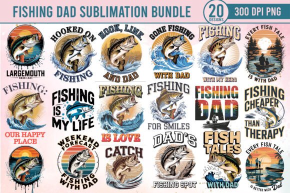 Fishing Dad Sublimation Bundle PNG: A Designer’s Real-World Review
