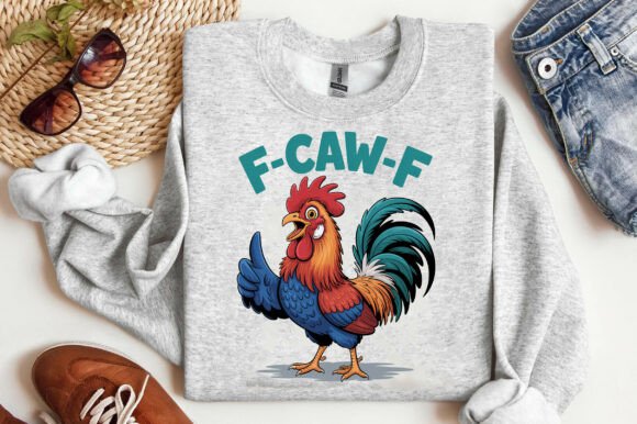 Funny Chicken Png, F-Caw-F Chicken Png