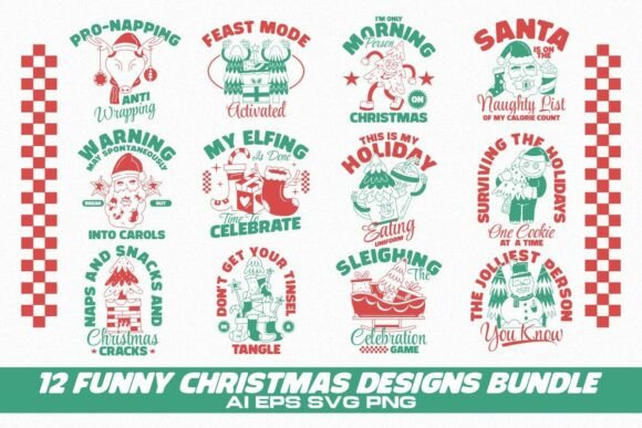 Funny Christmas Designs Bundle Review