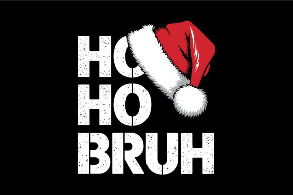 Funny Ho Ho Bruh Design – A Bold, Lighthearted Embroidery Choice