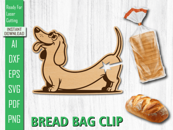 h1Lying Dog Animal Laser Cut Bread Clip Review/h1