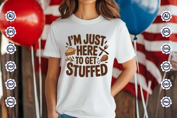 I'm Just Here to Get Stuffed PNG T-Shirt: A Designer's Real-World Embroidery Review
