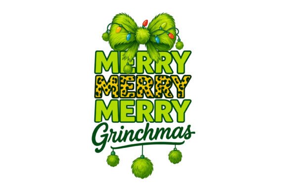 Merry Grinchmas Leopard Bow Design Review