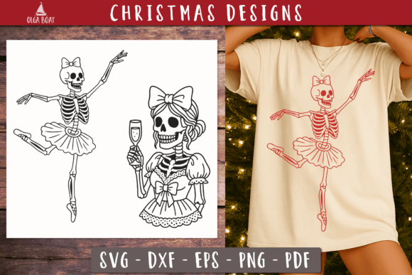 Skeleton Ballerina Christmas SVG: A Designer’s Real-World Review