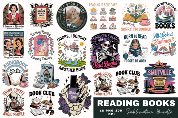 Testing the Reading Books Sublimation Designs Bundle for Real Embroidery Projects
