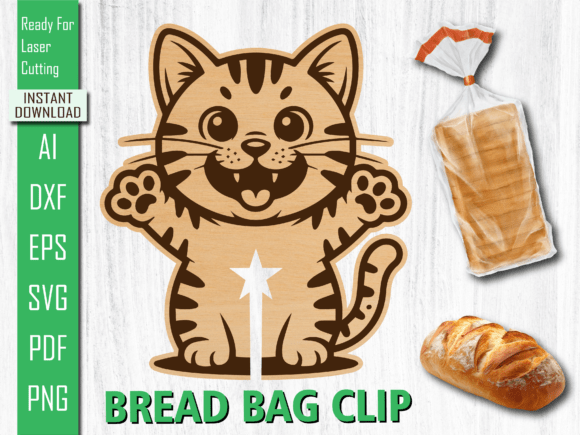 Tighter Animal Laser Cut Bread Clip File Review