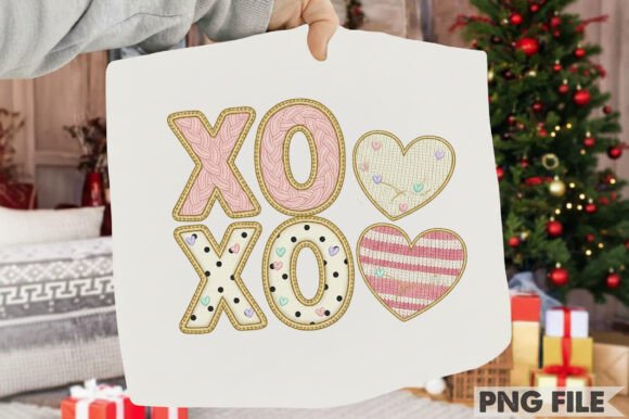 XOXO Checkered Heart PNG Review for Embroidery Designers